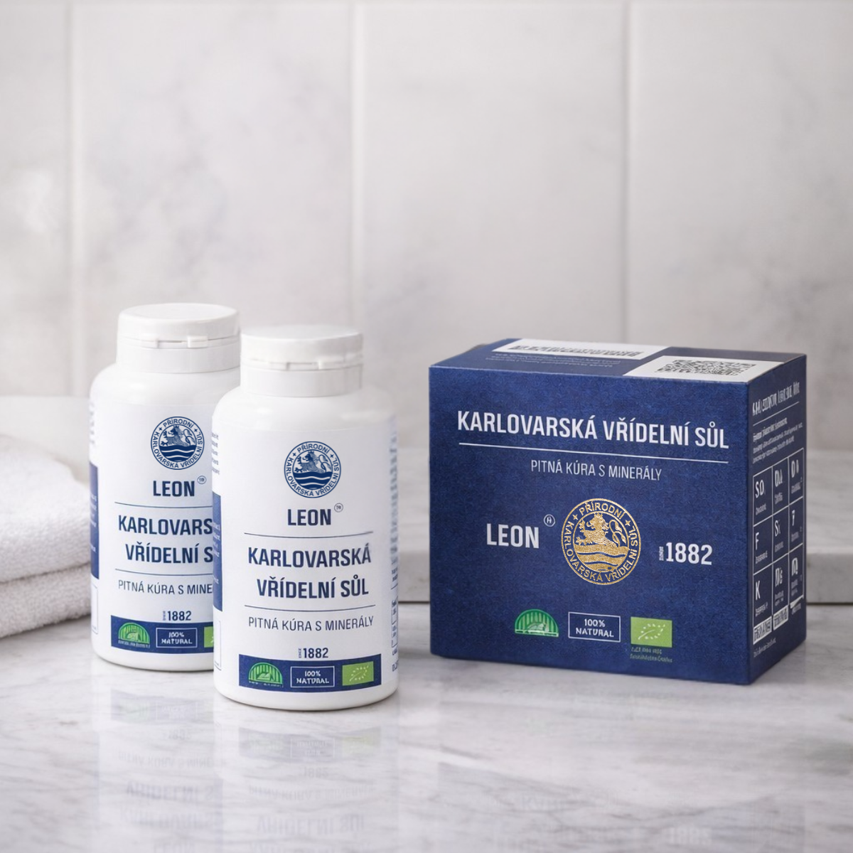Karlovarská vřídelní sůl – pitná kúra na 21 dní