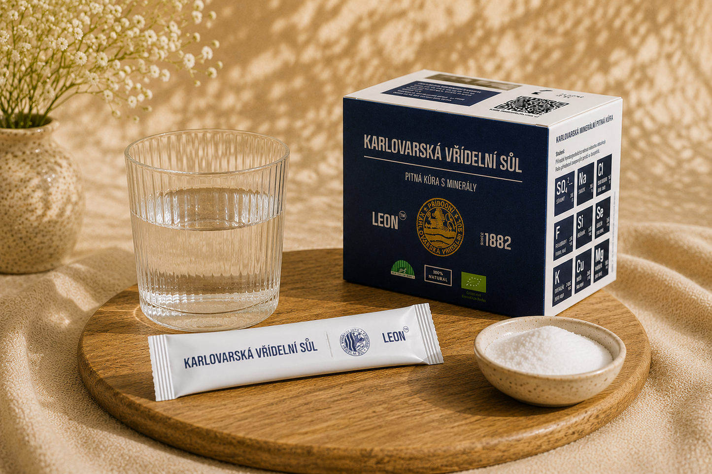 Karlovarská sůl v sáčcích  20×3 g
